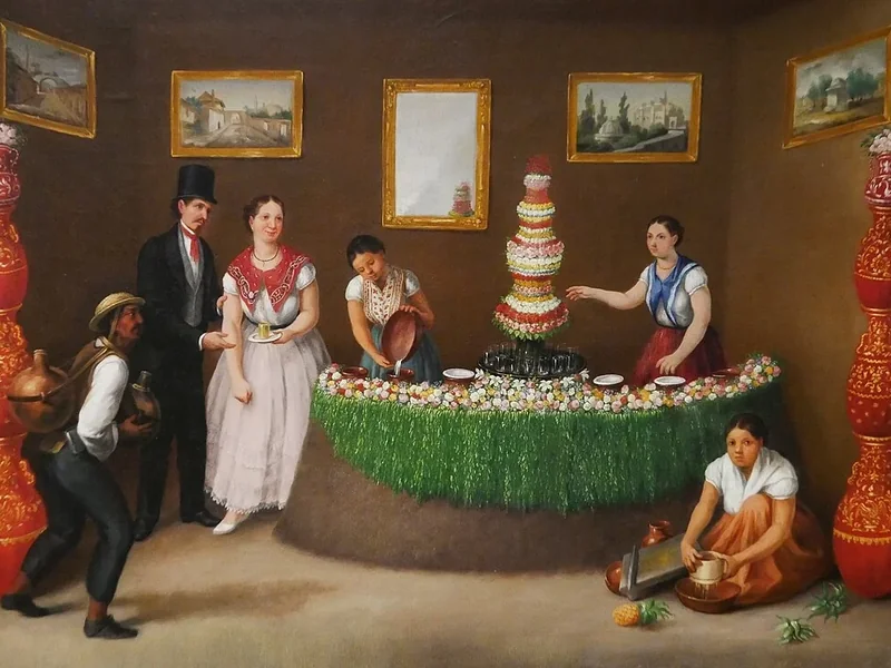 1803-Agustín Arrieta - Venditore d'acqua Horchata o stand Agualoja